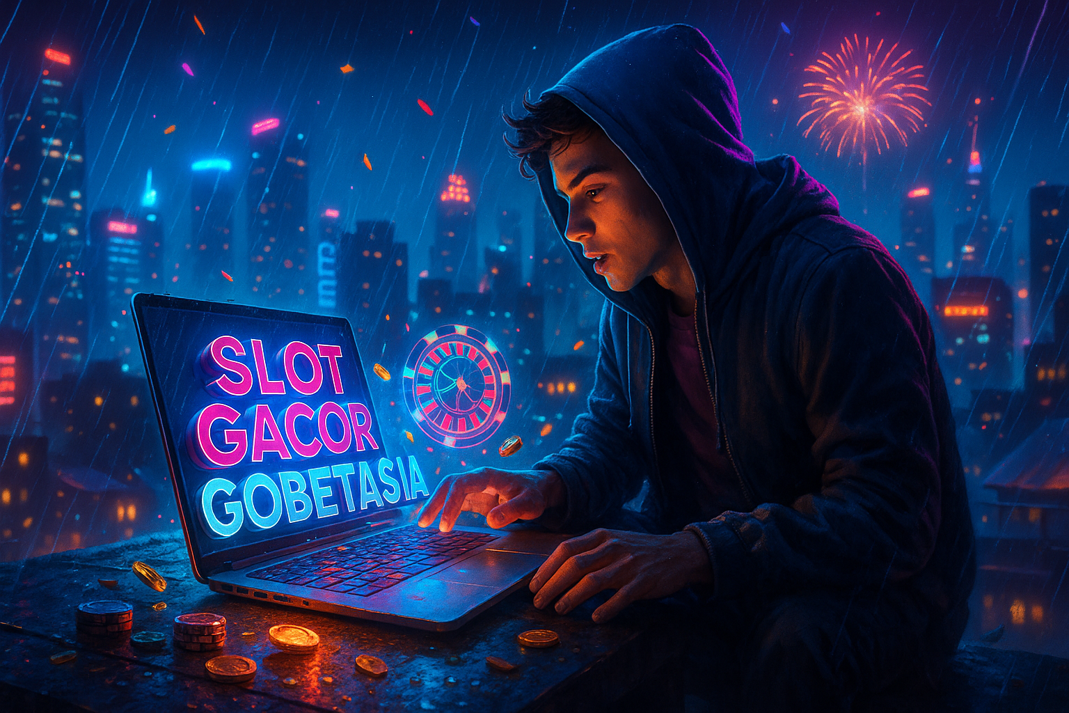 Malam di Atap Kota: Catatan Kenzo tentang Gamblingbetting & Slot Gacor Gobetasia